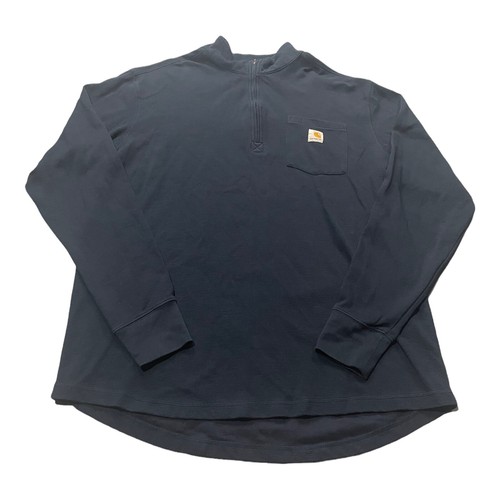 Carhartt Tilden Long Sleeve Navy Blue 