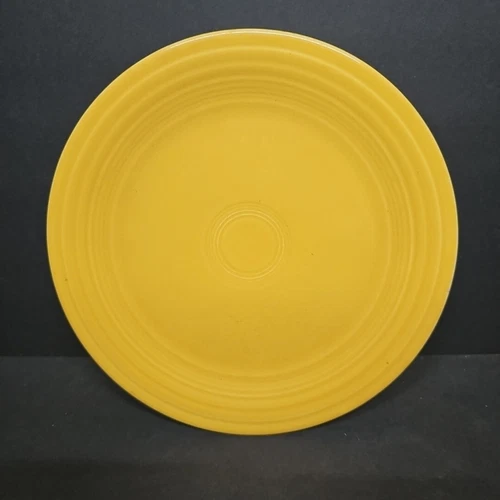 Fiesta Fiestaware Retired Yellow Dinner Plate 9 1/2 Inch