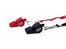 Plastic Sports Whistles with Lanyard, Loud Crisp Sound Whistle  free shipping