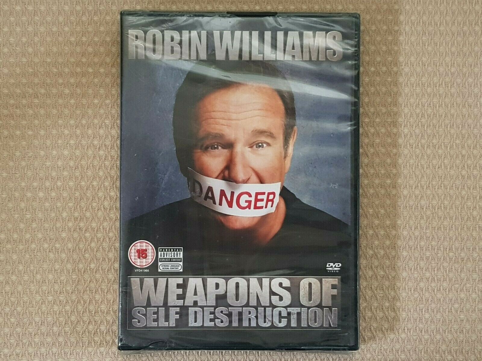 Weapons of Self Destruction by Robin Williams (Comedy) (DVD + CD, Apr