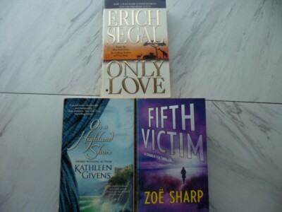 3 novels On a Highland Shore--Only Love--Fifth Victim