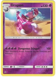 Drapion 55/156 Ultra Prism Reverse Holo Rare Pokemon TCG