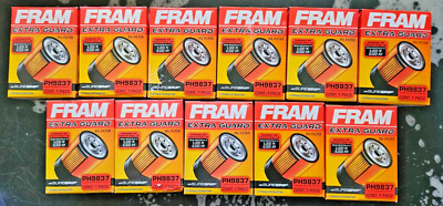 Fram PH9837 Extra Guard 10K Mile Change Interval Oil Filter 11 Pack