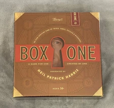 Box ONE by Neil Patrick Harris NPH Escape Room Game theory11 New Sealed Box