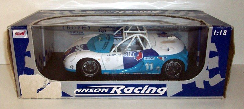 LA015 ANSON RACING 30351 Voiture 1/18 Renault sport spider Elf #11 JC Boullion
