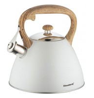 Klausberg 3,0L FlöTenkessel Wasserkessel Mit Pfeife Induktion Edelstahl KB-7264