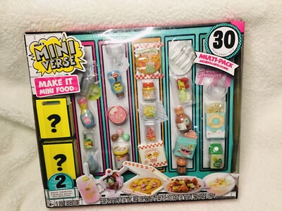MGA's Miniverse Make It Mini Food MINI KITCHEN SET New, Factory Sealed! PH-D02