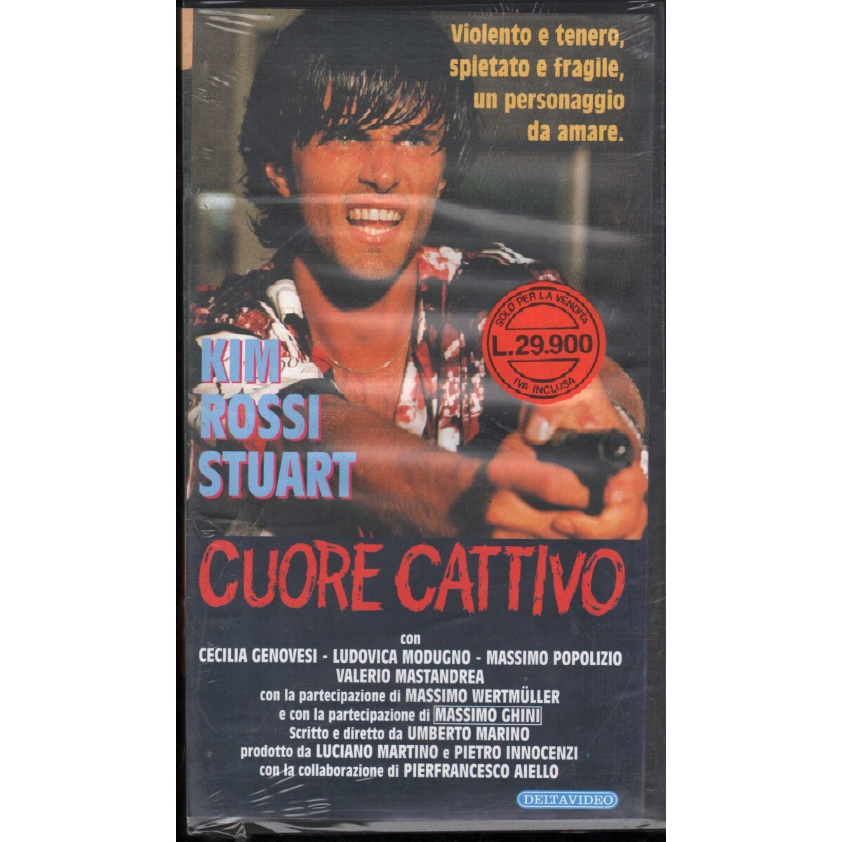 Bad Heart VHS Umberto Marino Univideo - CD02453 Sealed