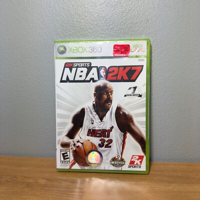 NBA 2K7 (Microsoft Xbox 360, 2006) Brand New Factory Sealed