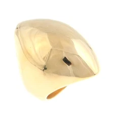 Gold Tone Stainless Steel Ring- KLS051-G7