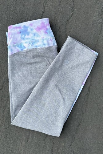 Athleta Girl Capri Size L/12 Leggings Crop Pants Large 12 Gray