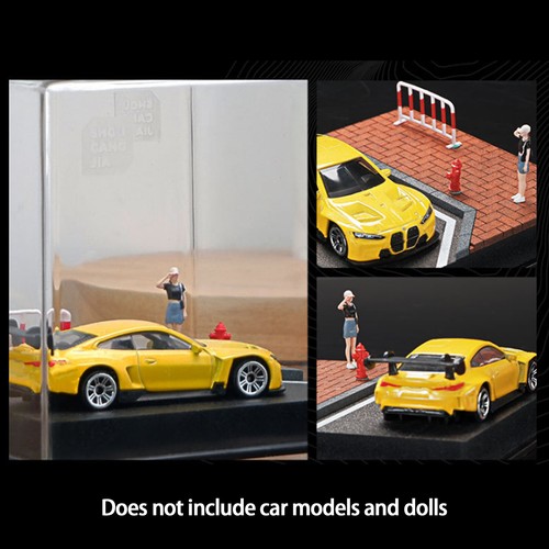 1/64 Diorama Calle Ciudad Edificio Modelo Ciudad Estacionamiento Escena Modelo Nuevo - Imagen 6 de 18