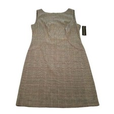 Academia Glenn Plaid Sheath Dress  SZ 12