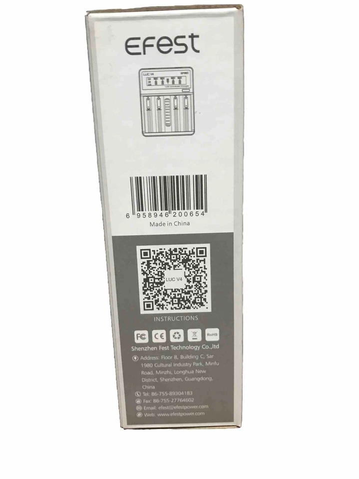 CARGADOR UNIVERSAL 4 CANALES EFEST LUC V4 LCD Foto 4 de 4