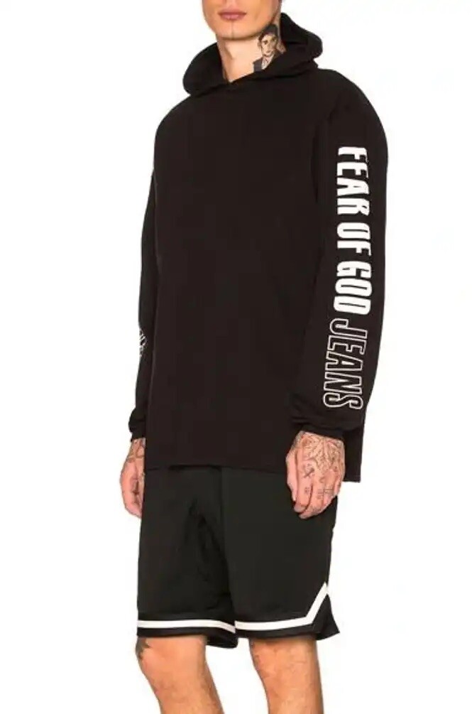 Fear of God Jeans 2017 Fifth Collection Black Longsleeve Fear of God Jeans 2017 Fifth Collection Black Longsleeve