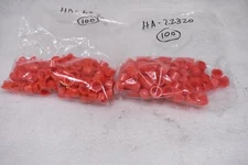 CAPLUGS NAS834-58 LDPE PRESS-FIT PLUG .58" NPT, RED (2 PKS OF 100)