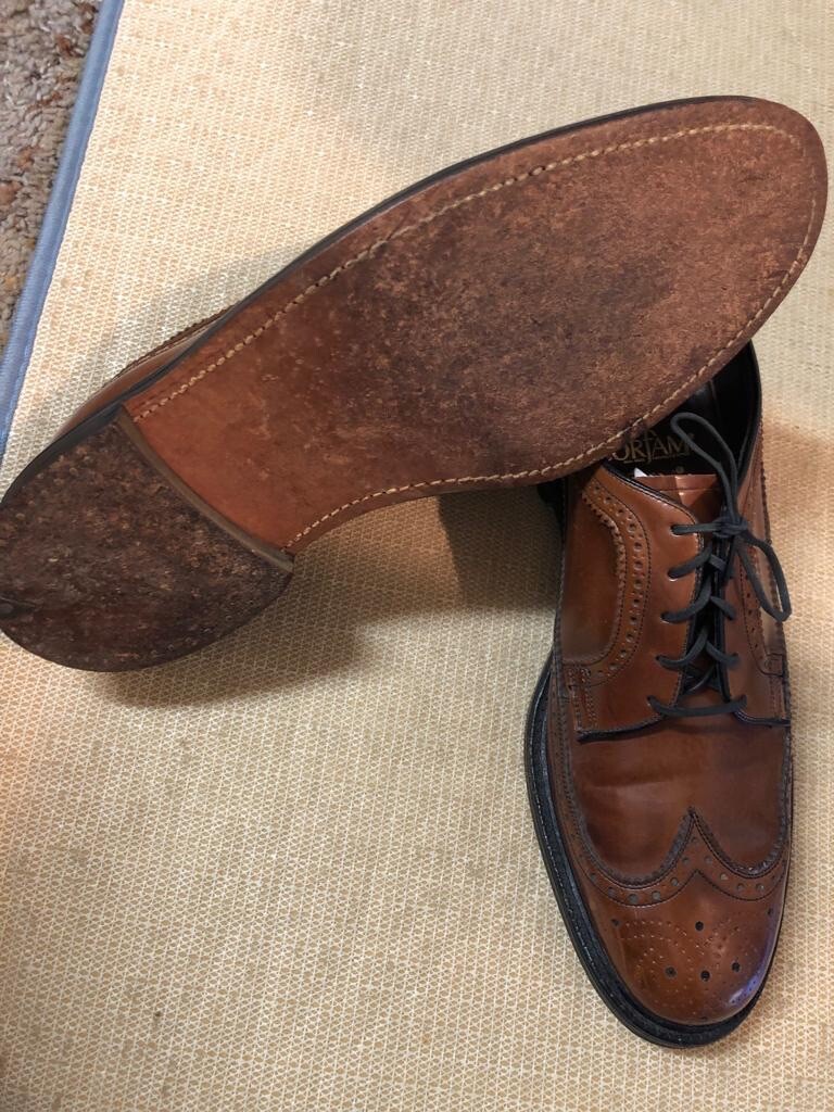 Towncraft Vintage Longwing Corfam V Cleat Size 9 | eBay display picture 3