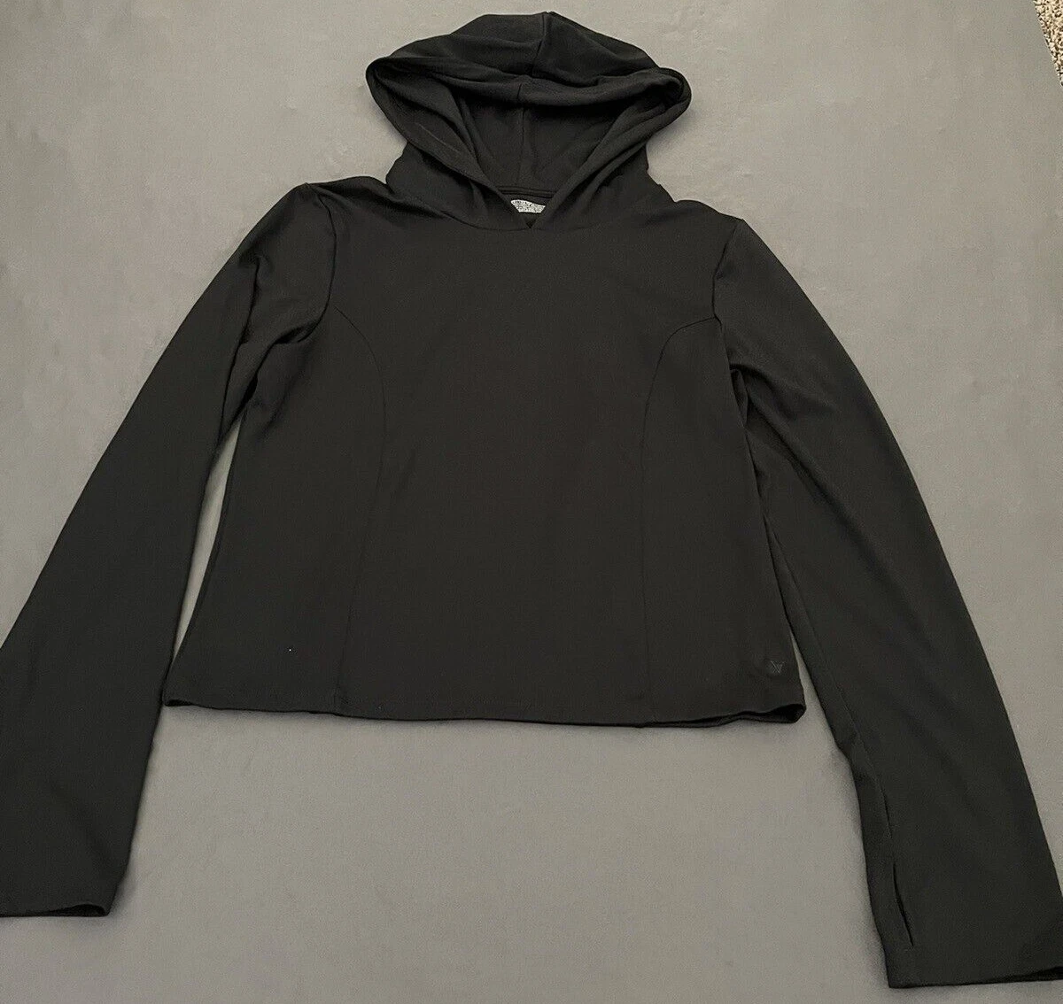 VETEMENTS Maglione nero Victoria's Secret On Point da donna taglia XL felpa con cappuccio