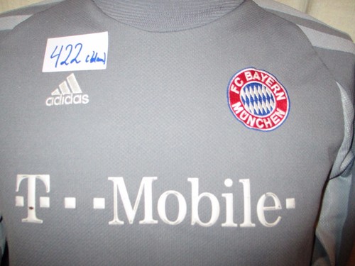 FC Bayern München Adidas Torwart Trikot 2002/03 "-T---Mobile-" + Nr.1 Kahn Gr.S - Picture 2 of 6