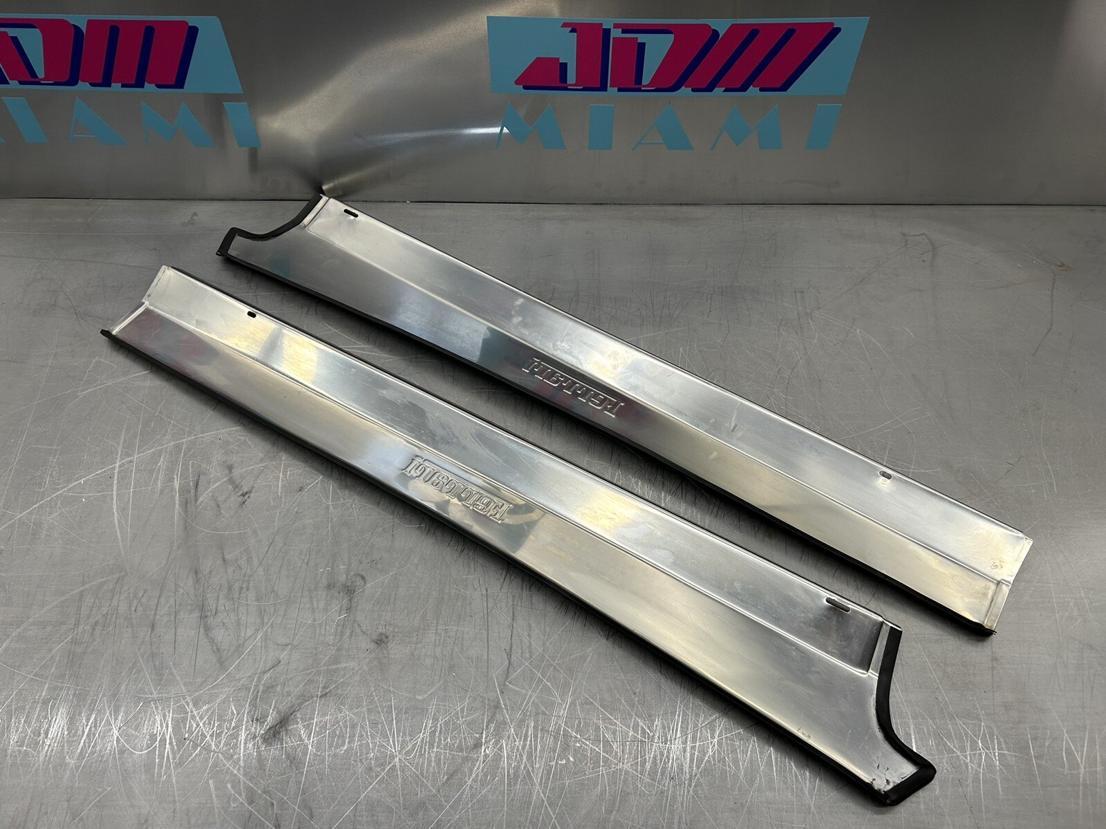 Ferrari F430 Door Sills Step Scuffs Plates Kick Panel Trim