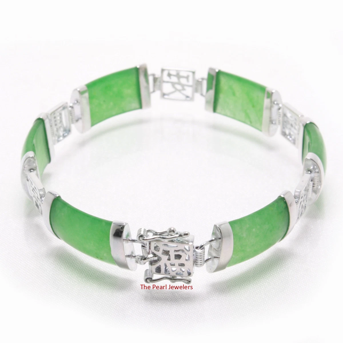 Solid jade bracelet sale