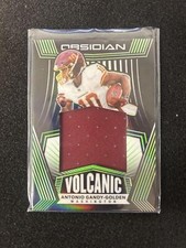 2020 Panini Obsidian Antonio Gandy-Golden Volcanic Electric Etch Green #/50