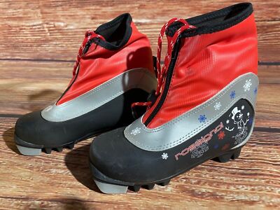 Bottes de ski de fond nordique enfant mode Rossignol taille EU30 US12 NNN O157