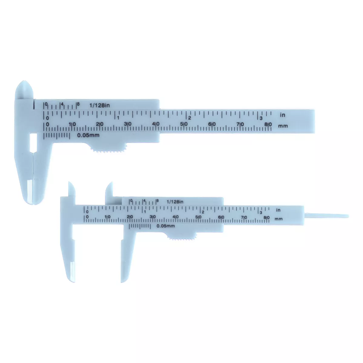 20pcs Mini Plastic Vernier Caliper 3