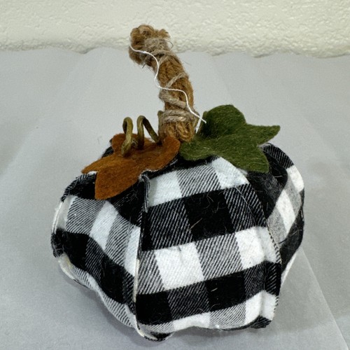 Paquete de 6 piezas de guirnalda de calabazas a cuadros de búfalo para decoración del hogar - Imagen 17 de 23
