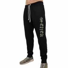 Errea Pants Tracksuit Long Light R25P1M0Z67730 SS22 Cuffed Logo Black