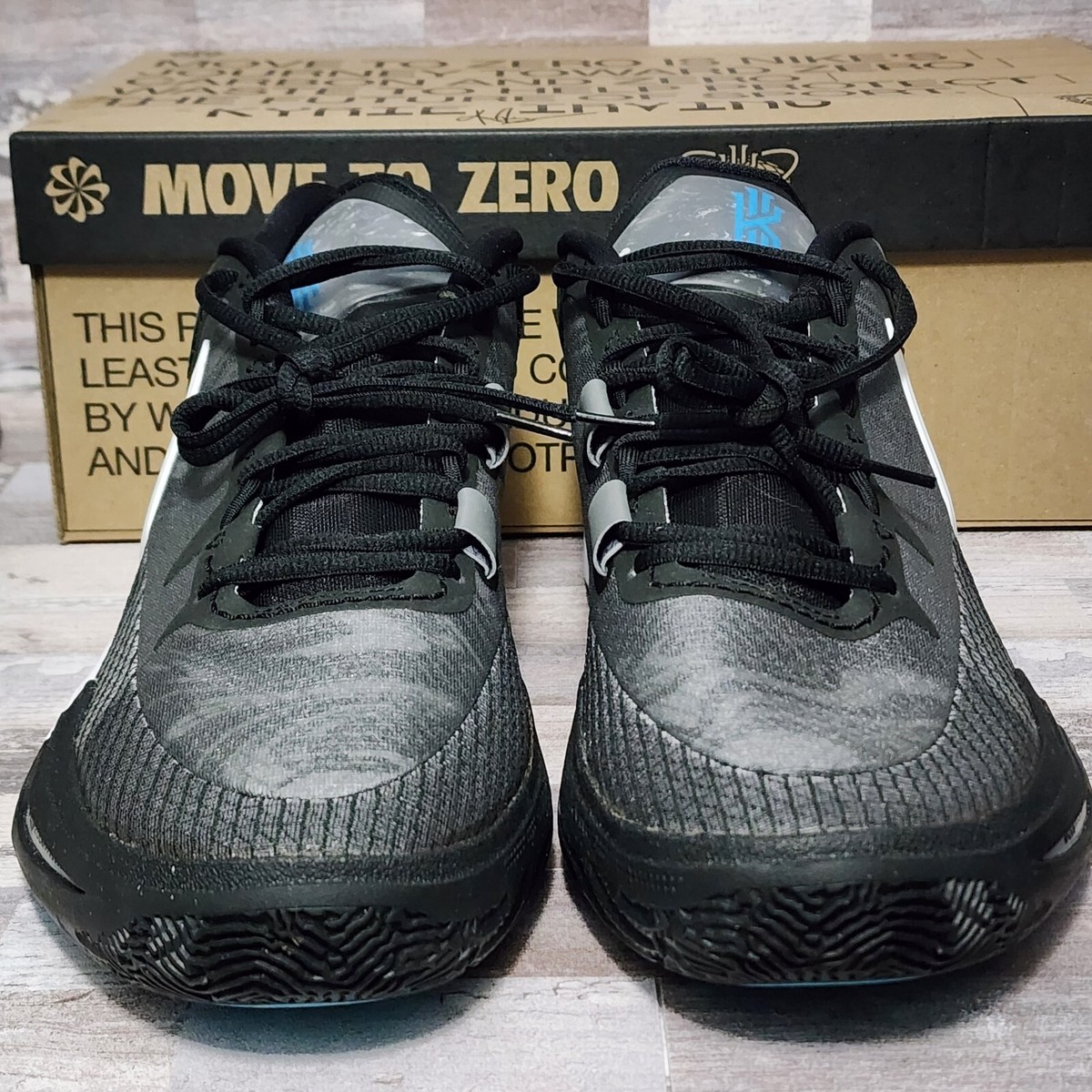 Nike Kyrie 8 Unisex Shoes Men Size 14, Black, Mercury Grey  display picture 1