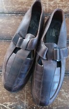 Vintage G.H. Bass Women's Size 6 Woven Leather Loafer Slip On Shoes-Excellent