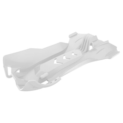Polisport Fortress Skid Plate Bash Plastic White KTM 250 300 SX XC 2006-2016