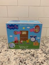 Peppa Pig Rocking In the Music Room Little Rooms Set w/ Light-Up Piano  Peppa