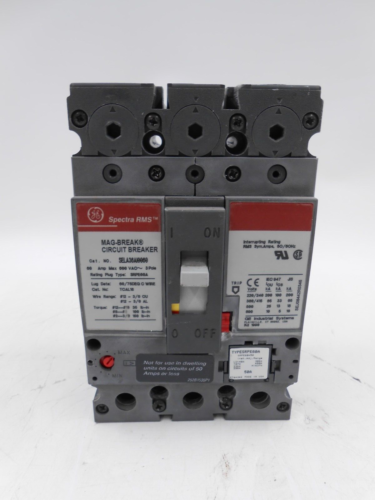 GE SELA36AI0060 CIRCUIT BREAKER 50A 3P 600V SRPE60A50 RATING PLUG - Picture 1 of 8