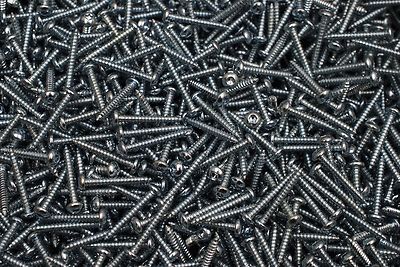 (1300) Torx Pan Head 6 x 1 Type AB Zinc Plated Sheet Metal Screw SMS #6