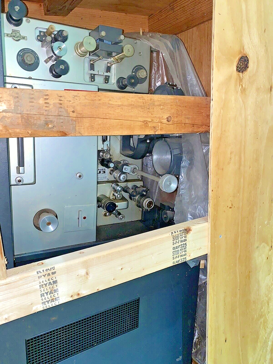Bauer U-3 35mm 70mm Combo Film Projector System Rare Bird Bauer U-3 35mm 70mm Combo Film Projector System Rare Bird
