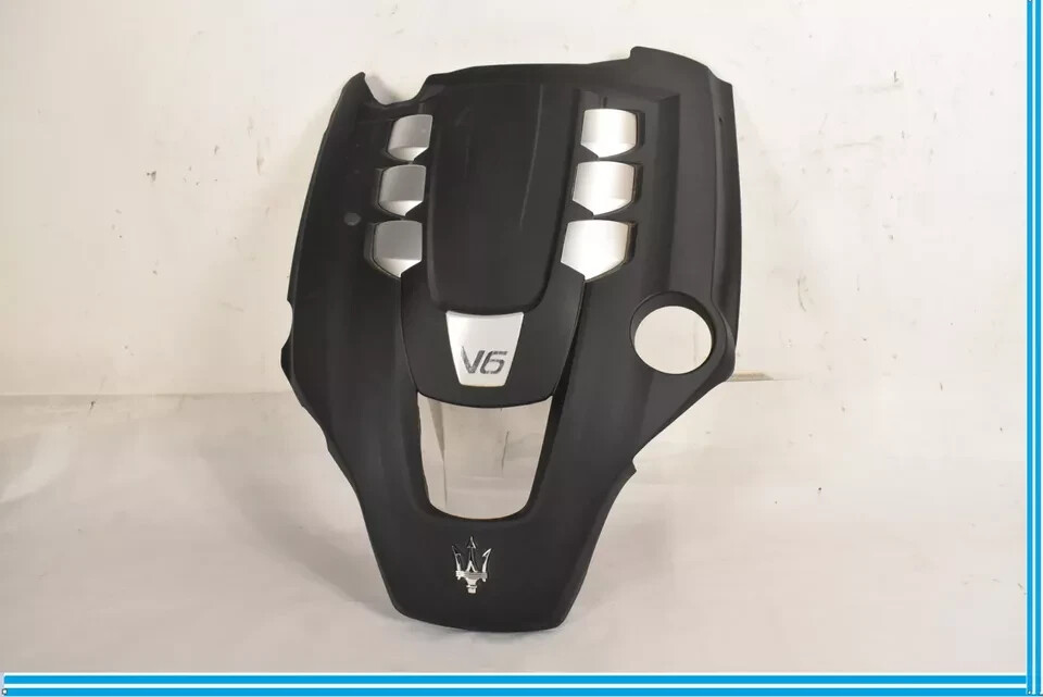 14-17 Maserati Ghibli V6 Engine Motor Cover Shield Guard Trim Panel OEM