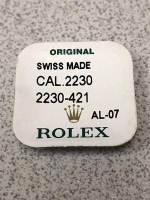 Authentic Rolex New Caliber: 2230-421 Pallet Fork, Genuine Factory Sealed Pkg