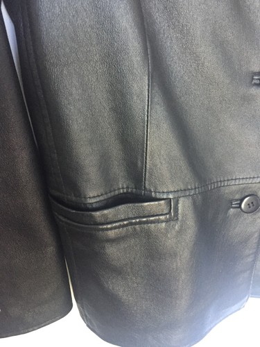 Lederjacke Clio Damen 100% Leder Schwarz P S Petite Small Top Zustand - Bild 6 von 8