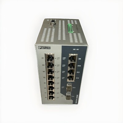 Phoenix Contact 2891067 FL SWITCH 3012E-2SFX Ethernet Switch.     AE