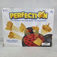 Walt Disney Perfection Board Game Theme Park Edition Complete Tested 2019