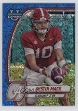2024 Bowman U Chrome Blue Mini-Diamond Refractor 104/175 Austin Mack #87 0h2m