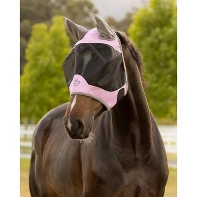 IT08364 LeMieux Visor-Tek Half Fly Mask - Fondant NEW
