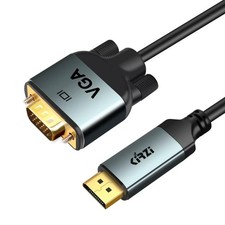 DisplayPort To VGA Cable 20ft 1080P 60Hz Adapter Converter DP Male To VGA