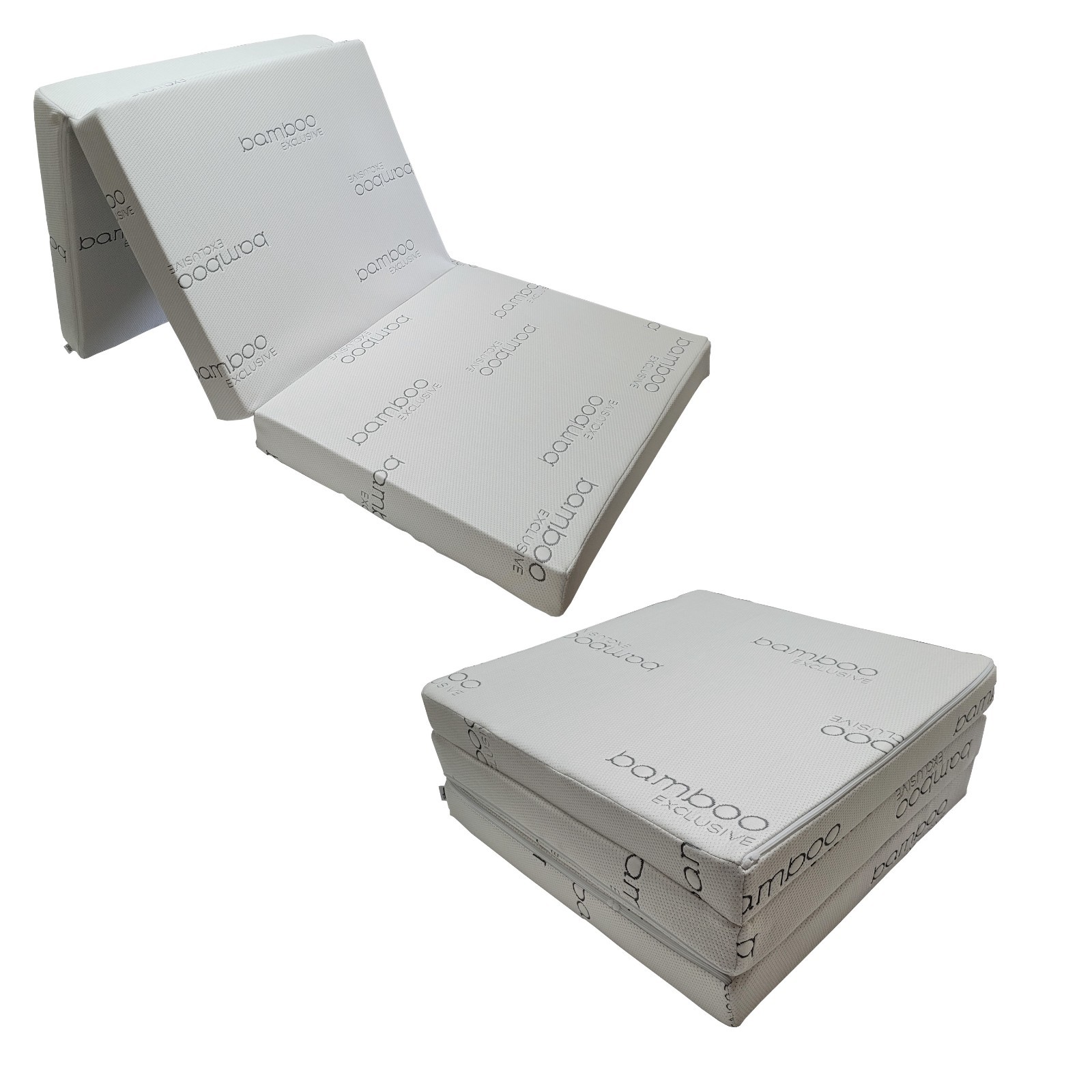 Plus de mal de dos avec le matelas chauffeuse futon pliable 198x80x10 cm BTR