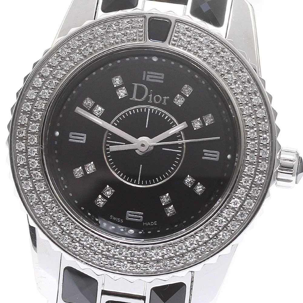 Christian Dior Dior CD112119 Cristal Diamant Lunette Index Diamant Quartz Femme