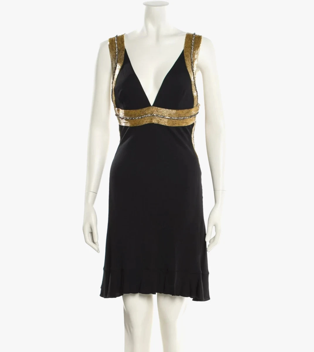 knee length dresses for ladies Roberto Cavalli Patterned Corset Dress  Treasures of NYC