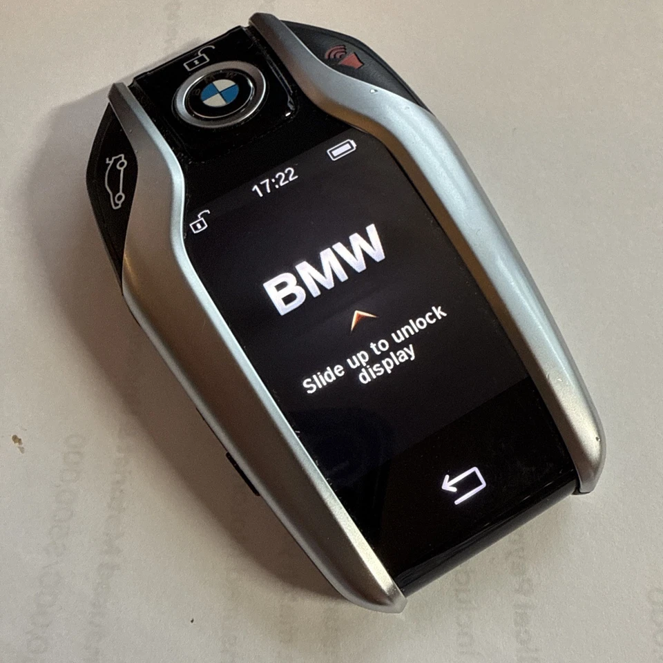 BMW LCD 740i 750i serie 750i 2016 2017 2018 2019 llave pantalla inteligente 8787658-01 Foto 4 de 4