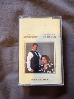 Freddie Mercury & Montserrat Caballé   Barcelona Cassette Tape 